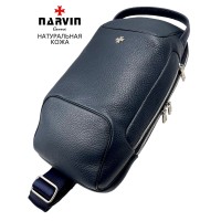 Сумка-рюкзак NARVIN 9403-Polo D.Blue