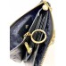 Клатч NARVIN 9245-Ostrich Black