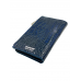 Кошелек NARVIN 9686-Croco D.Blue
