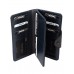 Кошелек NARVIN 9650-Polo Black/D.Blue