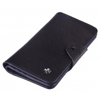 Кошелек NARVIN 9650-Polo Black/D.Blue