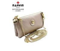 Клатч NARVIN 9245-Polo Platina