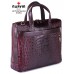 Сумка-портфель кожаная 9752-Bambino Burgundy