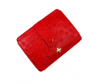 Кредитница картхолдер 9105-Ostrich Red
