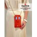 Сумочка для телефона NARVIN 9244-Croco Orange