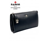 Клатч мужской NARVIN 9450-Polo Black