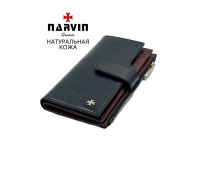 Кошелек NARVIN 9686-Vegetta Black