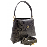 Сумка на плечо 9807-Croco Grey