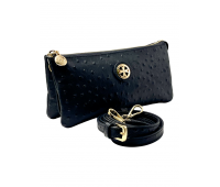 Сумка клатч 9951-Ostrich Black