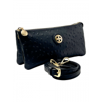 Сумка клатч 9951-Ostrich Black