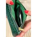 Сумочка для телефона NARVIN 9244-Croco Green