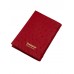 Обложка для документов NARVIN 9158-Ostrich Red