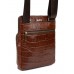 Сумка NARVIN 9471-Croco Brown