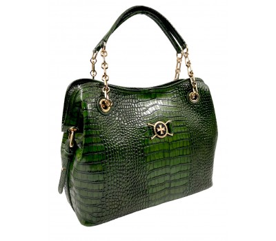 Сумка тоут 9815-Croco Green