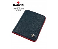 Кошелек 9654-Polo D.Blue/Red
