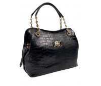 Сумка тоут 9815-Croco Black Сумка тоут 9815-Croco Black