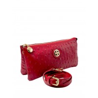 Сумка клатч 9951-Ostrich Red