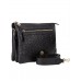 Сумка клатч 9816-Ostrich Black