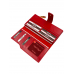 Кошелек NARVIN 9686-Croco Red