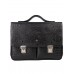 Портфель мужской кожаный 9738-Bambino Black