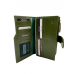 Кошелек NARVIN 9686-Croco Green