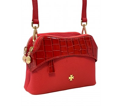 Сумка 9814-Polo Red / Croco