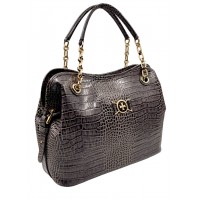 Сумка тоут 9815-Croco Grey
