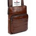 Сумка NARVIN 9471-Croco Brown