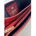 Сумка клатч 9951-Ostrich Red