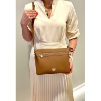 Сумка клатч 9809-Polo Caramel