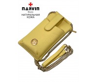 Сумочка для телефона NARVIN 9244-Polo Lemon