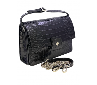 Сумка 9811-Croco Black