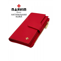 Кошелек NARVIN 9686-Polo Red