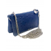 Клатч NARVIN 9245-Ostrich D.Blue