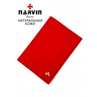 Обложка для документов NARVIN 9159-Polo Red