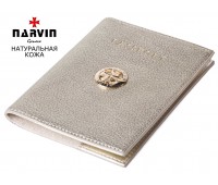 Обложка для документов NARVIN 9161-Polo Platina