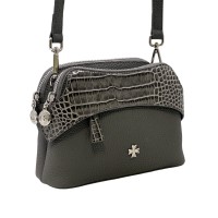 Сумка 9814-Polo Grey / Croco Сумка 9814-Polo Grey / Croco