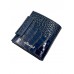 Кошелек NARVIN 9582-Croco D.Blue