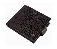 Мужское кожаное портмоне NarVin 9683 Bambino Black