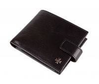 Мужское кожаное портмоне NarVin 9683 Vegetta Black