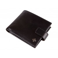 Мужское кожаное портмоне NarVin 9683 Vegetta Black