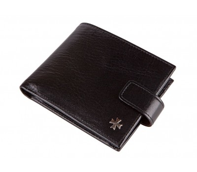 Мужское кожаное портмоне NarVin 9683 Vegetta Black