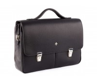 Портфель мужской кожаный NarVin 9738 Bambino/Black