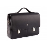 Портфель мужской кожаный NarVin 9738 Bambino/Black