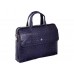 Кожаная сумка-портфель NarVin 9759 Bambino D.Blue