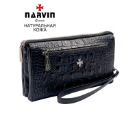 Клатч мужской NARVIN 9435-Bambino Black