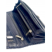 Кошелек NARVIN 9575-Croco D.Blue