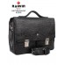 Портфель мужской кожаный 9738-Bambino Black