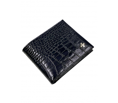 Портмоне NARVIN 9692-Croco Black