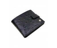 Портмоне NARVIN 9695-Ostrich Black
